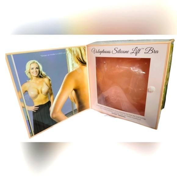 Fashion Forms Nude Volumptuous Silicone Lift Bra Size DD - Picture 3 of 3